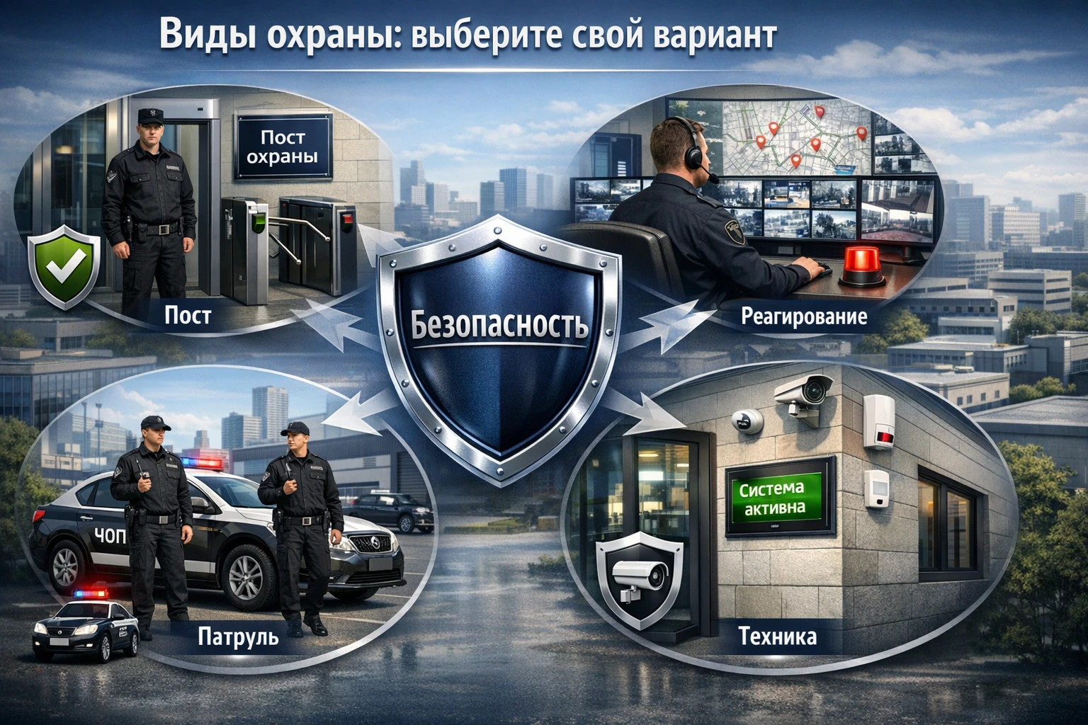 Какие виды охраны существуют: выбираем подходящий вариант для вашего объекта Какие виды охраны существуют
