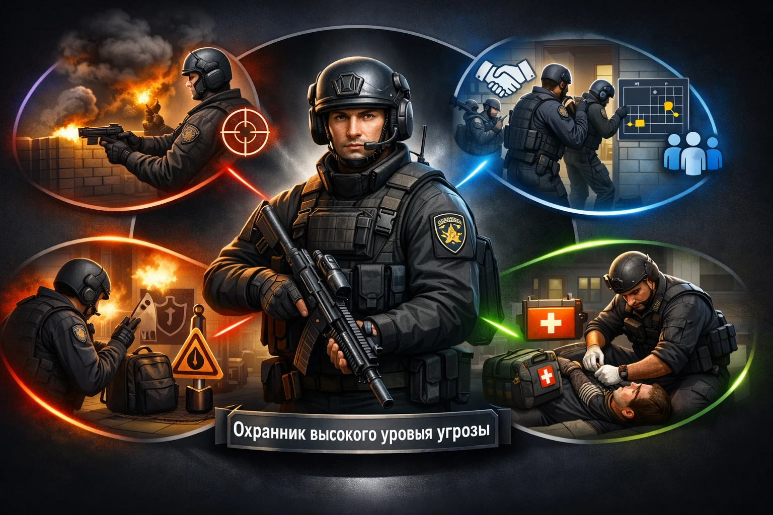 Высокий уровень угрозы: какие компетенции охранников критически важны Высокий уровень угрозы: какие компетенции охранников критически важны