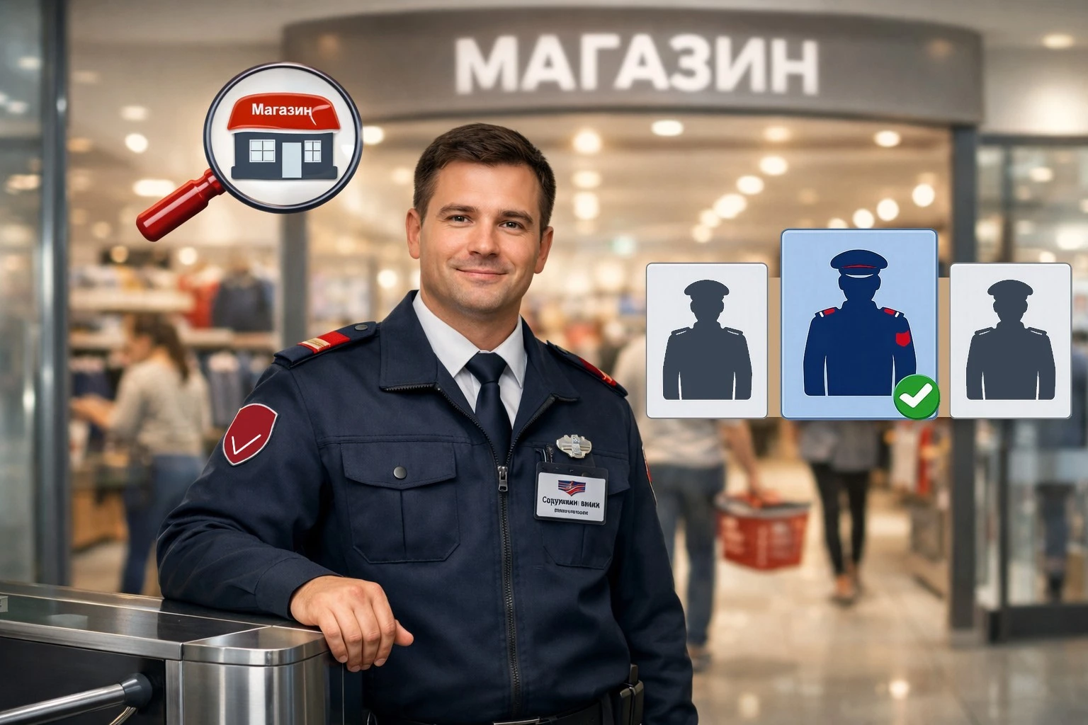 Охрана магазинов