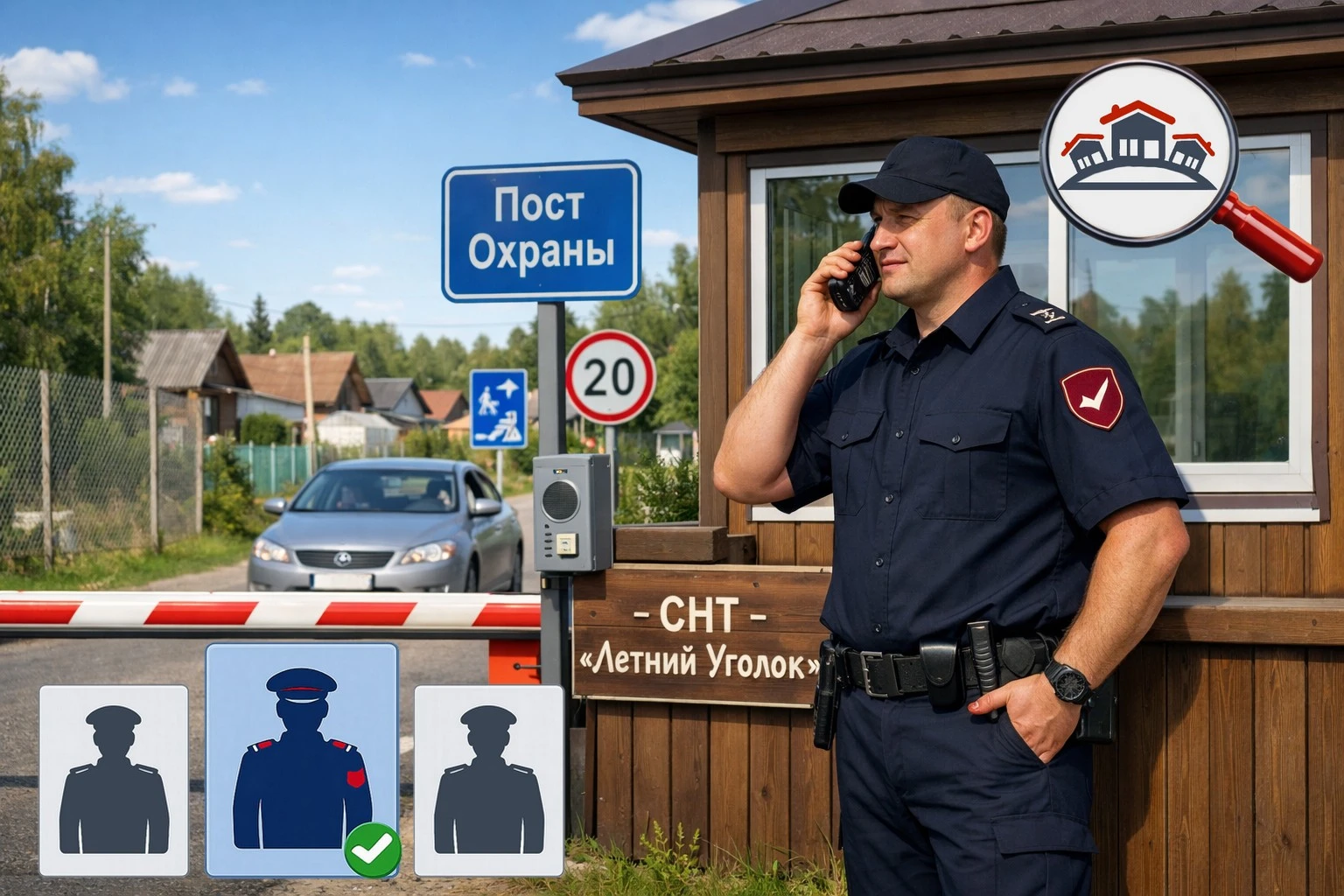 Охрана СНТ и земельных участков
